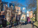 Banners in the sunshine